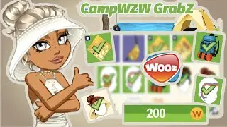 Woozworld- CampWzw Grabz On Woozworld 2021
