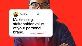 Maximizing stakeholder value of your personal brand