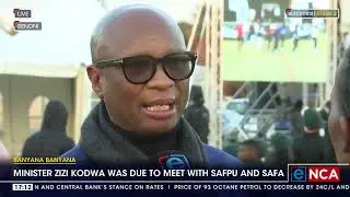 Banyana Banyana | Minister Zizi Kodwa was due to meet with SAFPU and SAFA