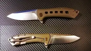 Knife Enhancement Surgery -- All Bronze Titanium Hardware on the ZT 0801BRZ