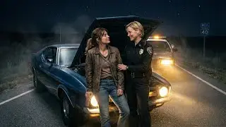 I Ran Out of Gas at Midnight, But a Policewoman Pulled Over and Said “Hop In”