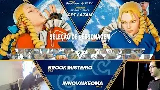 SFV: Brook|Misterio vs Innova|Keoma - CPT Latin American Finals Top 8 - CPT2016