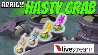 April Hasty Mega Crab (Stages 1-33) Boom Beach