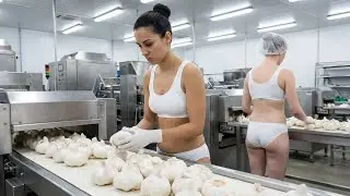 Inside America&rsquo;s Biggest Garlic Factory 🧄 Full Processing Tour