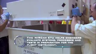 NIRcam Test Unit Arrives at Goddard