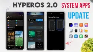 Hyperos 2.0 System App Update - Security, Theme Store, App Vault & Plug-in ⚠️ Try Some New Features