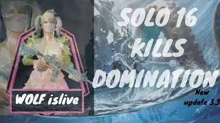 Solo 16 kills Domination |BGMI Highlight|