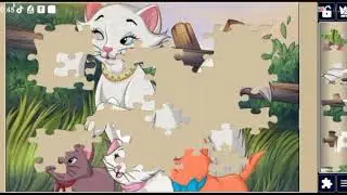 Feline Friends jigsaw puzzle 🌼// #catsofinstagram #disney #felinefun #cutecats @puzzlemaster1034 