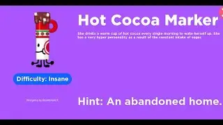 How to get Hot Cocoa Marker - Find The Markers