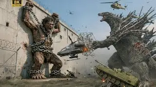 King Kong And Prehistoric. The Military Superpowers: The Great Clash Begins İn The City