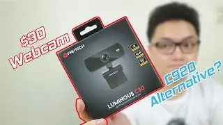 Распаковка и обзор веб-камеры Fantech Luminous C30! - Альтернатива C920?