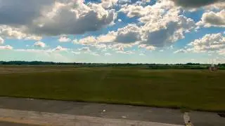 Takeoff from Havana airport Jose Marti