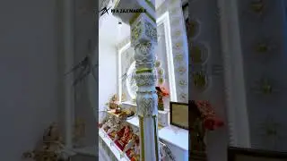 M A Zax Marble - Royal Touch Makrana Marble Temple | Premium Indoor Mandir for Luxury Homes