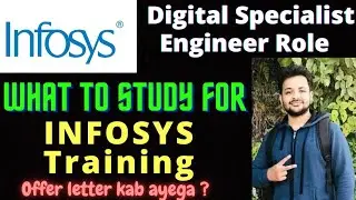 What to Study for Digital Specialist Engineer Role at Infosys || Infosys Training Details