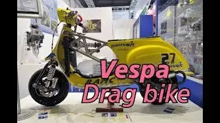 VESPA Drag bike ; best time seruuu