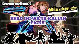 TOP 5 COUNTER HERO MELISSA TERBAIK | MOBILE LEGENDS