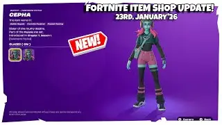 PSYONIC INK BUNDLE JUST DROPPED! 🖤 Fortnite Shop (Jan 23, 2026)