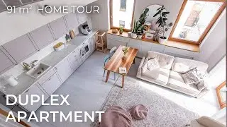 Family's Two-Story Home Tour + Creative Radiator Covers