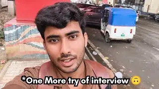Tried One More Time for a Job Interview 🙂