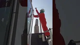Fixing Clogged pipe#viralvideos #offshorejob #offshorelife #shortvideo