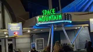 Space Mountain POV Disney's Magic Kingdom 50th Anniversary