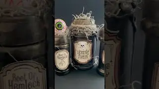 Сделайте бутылочки для зелий своими руками!  