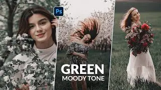 Green Tone Preset in Photoshop - Photoshop Tutorial