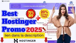 Le MEILLEUR Code Promo Hostinger 2025 pour cr&eacute;er un site web ?