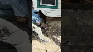 Replacing a Rotted Sill Plate #Restoration #RottedSillPlate #Renovation #SillPlate