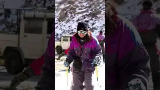 Shimla Manali - Our tourists enjoying at snowpoint!  #shortsvideo #shorts #manali #shimla #snowpoint