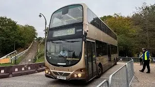 KMB Wright Gemini Explorer (Volvo B10TL Super Olympian on 462 Running Day at London Bus Museum ride