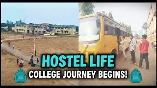 Hostel life college journey #shortvideo 