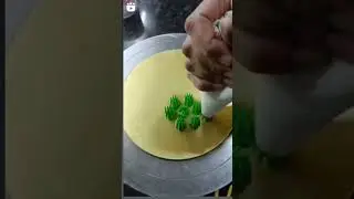 How to use Grass Nozzle/Cake Piping tutorial/#shorts #subscribe #ytvide