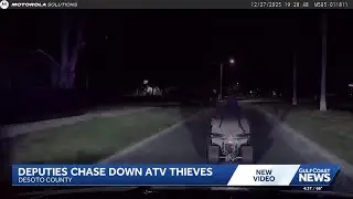 2 arrested after stolen ATV chase in DeSoto County