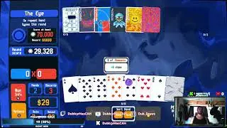 weed friendly Balatro stream - Green Deck