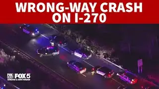 Driver in custody after wrong way crash snarls I-270 in Maryland | FOX 5 DC