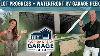 Footers Week + Waterfront RV-Garage Tour | Florida Dream Garage Build (Ep. 8)