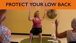Chair Yoga Class: Back Care Class for Seniors with Justine Shelton, Viniyoga Therapist