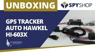 UNBOXING - GPS tracker auto Hawkel HI-603X