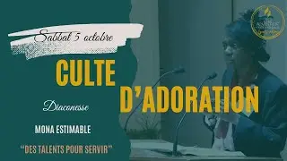 Sabbat 5 Octobre 2024 Des talents pour servir