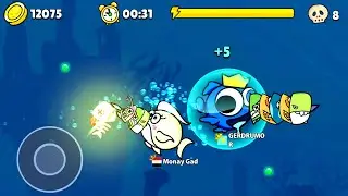 Fish Game - A new battle! Fish Blue. Fish Go IO - Eating Evolution - Fish.IO