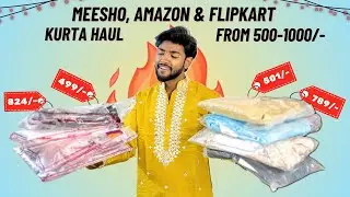 Best Festive Kurta Haul | Starting ₹500&ndash;₹1000 | Premium&nbsp;+&nbsp;Fast&nbsp;Delivery
