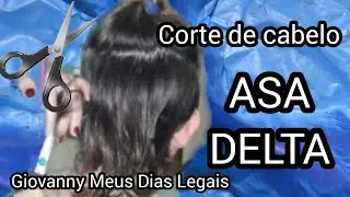 CORTE DE CABELO ASA DELTA - R&Aacute;PIDO E F&Aacute;CIL em Casa