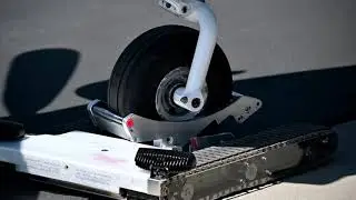 AC Air Technology's Remote Control Tug T1X3 towing TBM!
