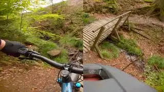 Mit dem E-MTB den Jägerpfad runterknallen | Blasting Down The Hunter Trail with the E-MTB