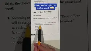 ASVAB AFQT Word Knowledge answer 1