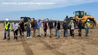 Brainerd Lakes Regional Airport Breaks Ground on Additional Facility