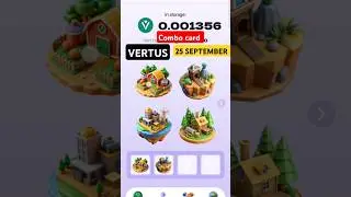 vertus daily combo cards 25 September @tenjitech