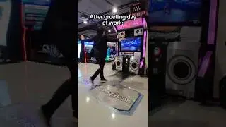 Gotta release some stress after work! #salarymandance #DanzBase #arcade #ChrisBrown #yeah3x #dance