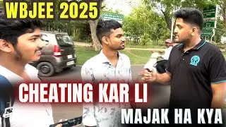 WBJEE 2025 Honest After Exam Reactions 😅 | Students' Review in Hindi | Paper Easy Tha Ya Tough?